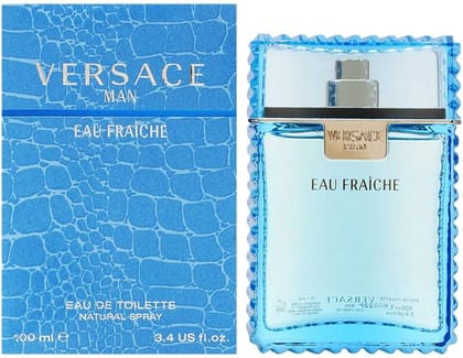 Versace Eau Fraiche Eau De Toilette Spray 100ml | Refreshing Citrus Fragrance for Men Versace Eau Fraiche Eau De Toilette Spray 100ml | Refreshing Citrus Fragrance for Men
