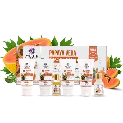 AYOUTH – PAPAYA VERA FACIAL KIT (230 GMS)