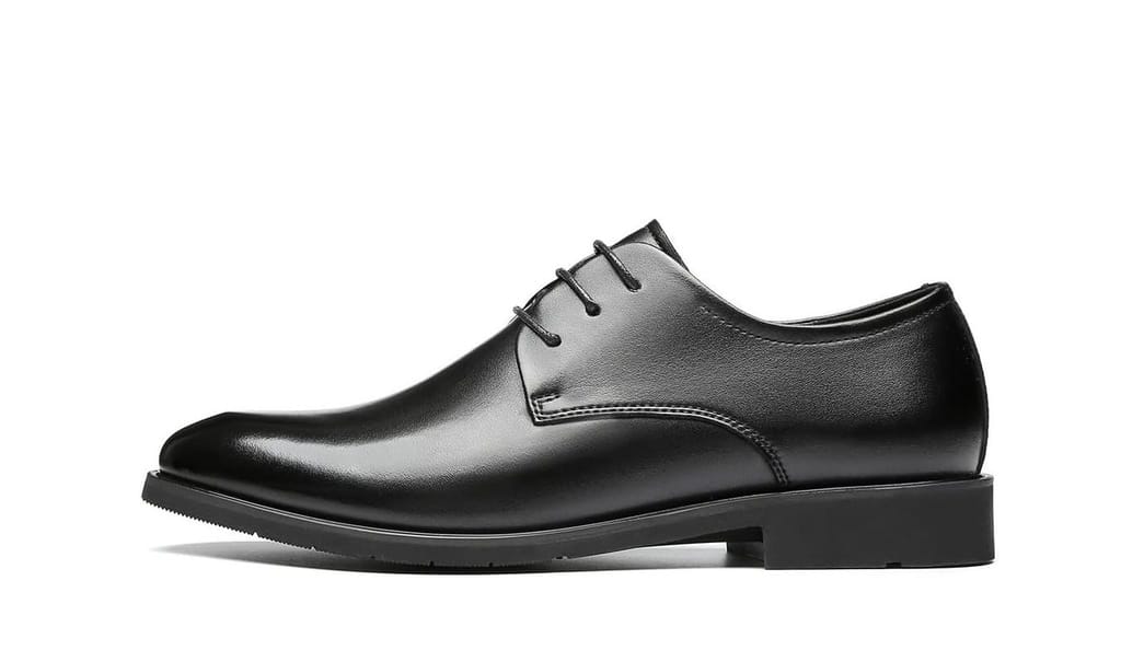 WUGO::Latest Gorgeous Men Formal Shoes|Black Derby Shoes|Office Shoes For Men's & Boys (Free Home Delivery)