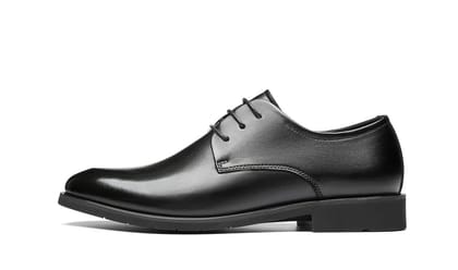 WUGO::Latest Gorgeous Men Formal Shoes|Black Derby Shoes|Office Shoes For Men's & Boys (Free Home Delivery)