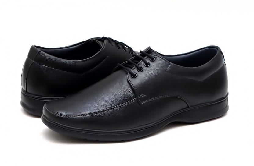 WUGO::Latest Trendy Men Formal Shoes|Black Derby Shoes|Office Shoes For Men's & Boys (Free Home Delivery)
