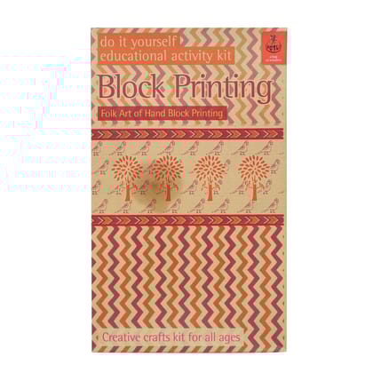 DIY Wooden Block Printing Craft kit Classic