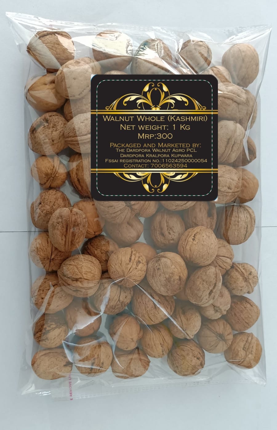 Buy Whole Kashmiri Walnuts (1kg) Online at Best Price in India