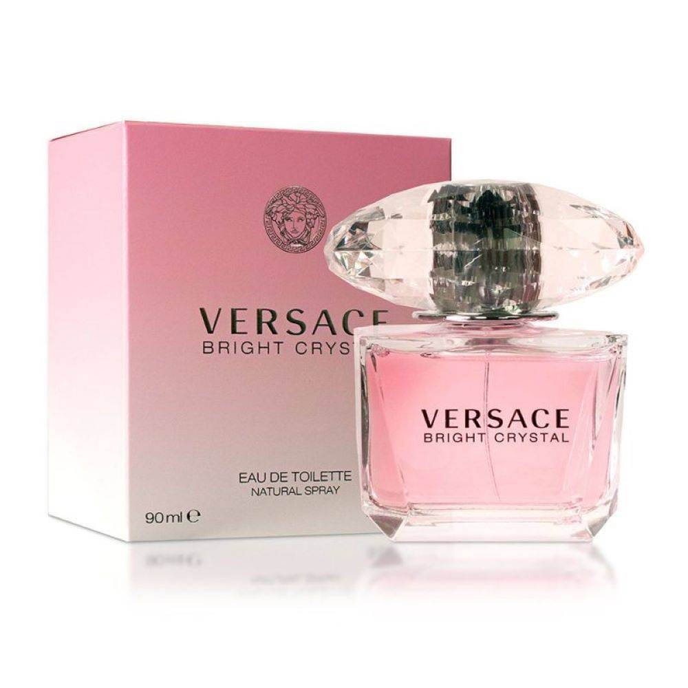 Versace Bright Crystal 90ml Eau De Toilette – A Sparkling Floral Perfume for Women