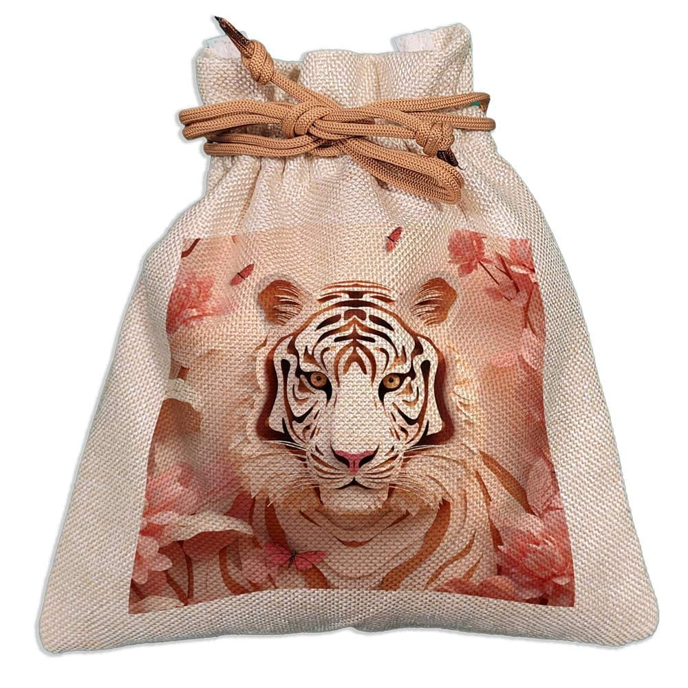 Eco-Friendly Designer Jute Potli Bag - Design-46 - EL8220301