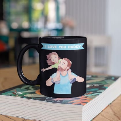 Designer Ceramic Mug-I Love You Dad Design-By EqualLife -EL7222116