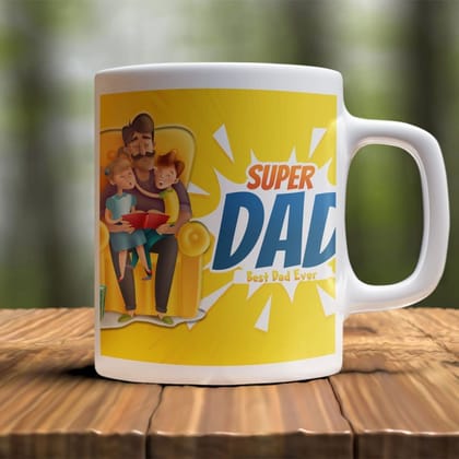 Designer Ceramic Mug-Superdad Design-01-By EqualLife -EL7222117