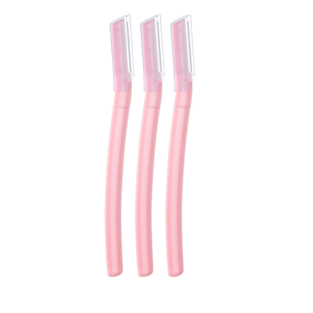 Ossden Facial Razor for Women - Instant & Painless Hair Removal - Smooth & Glowing Skin - Pack of -3pcs