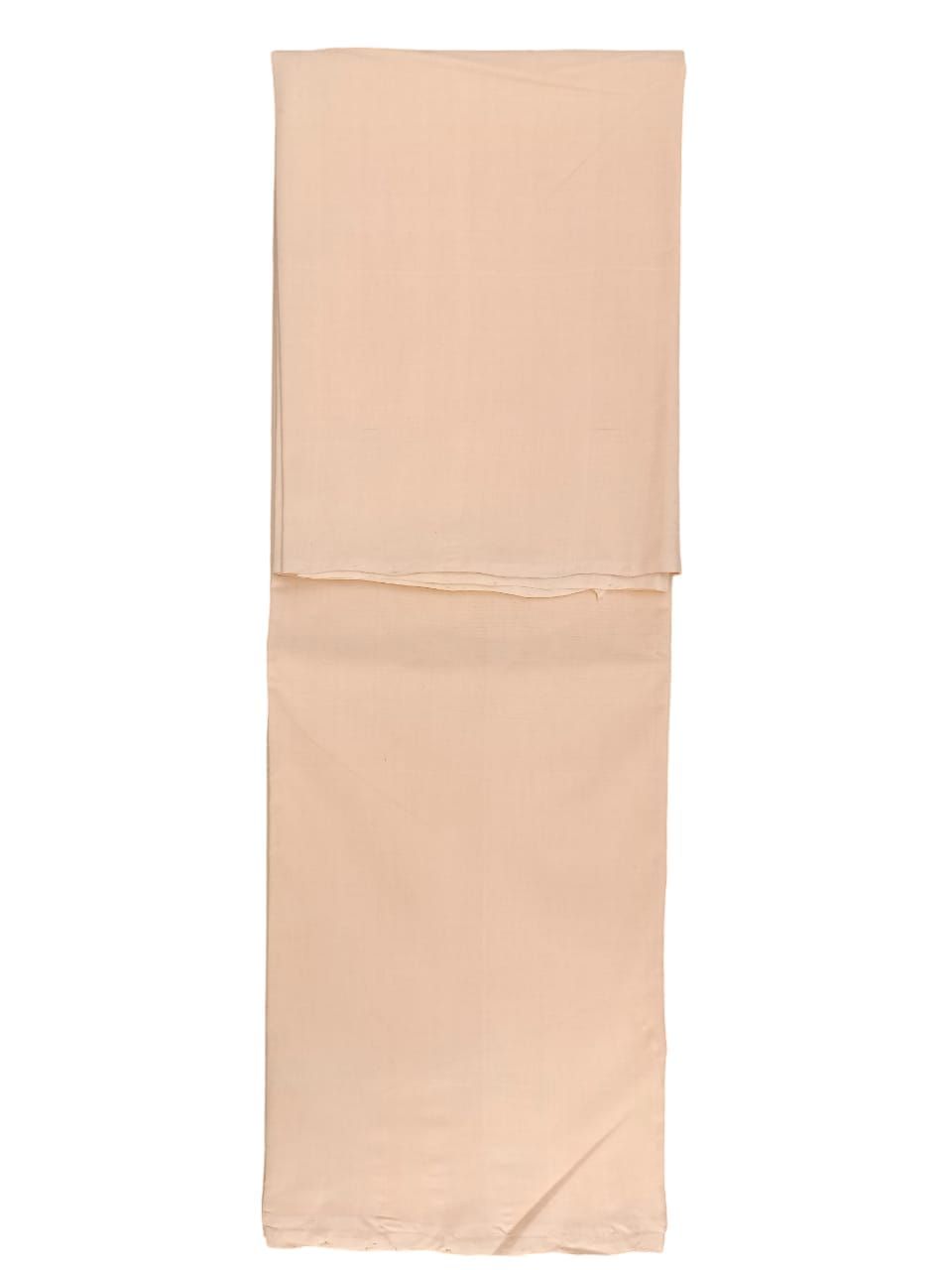 Buy Peach Pure Handloom Cotton Fabric Online at Best Price in India