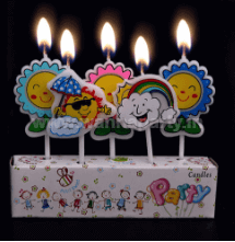 Wanna Party Fun In The Sun Candle - 5PC