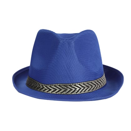 Wanna Party Fedora Hat Dark Blue
