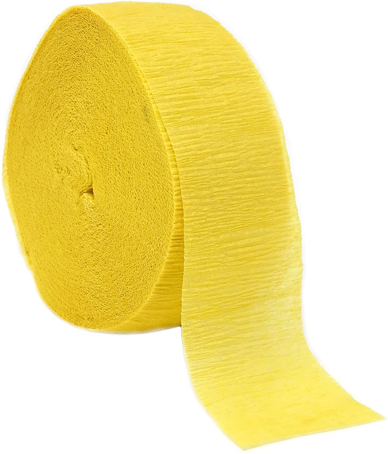 Wanna Party CrePe Streamers Yellow - 4PC