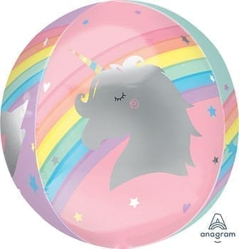 Wanna Party Orbz Magical Rainbow Balloon 16" G20
