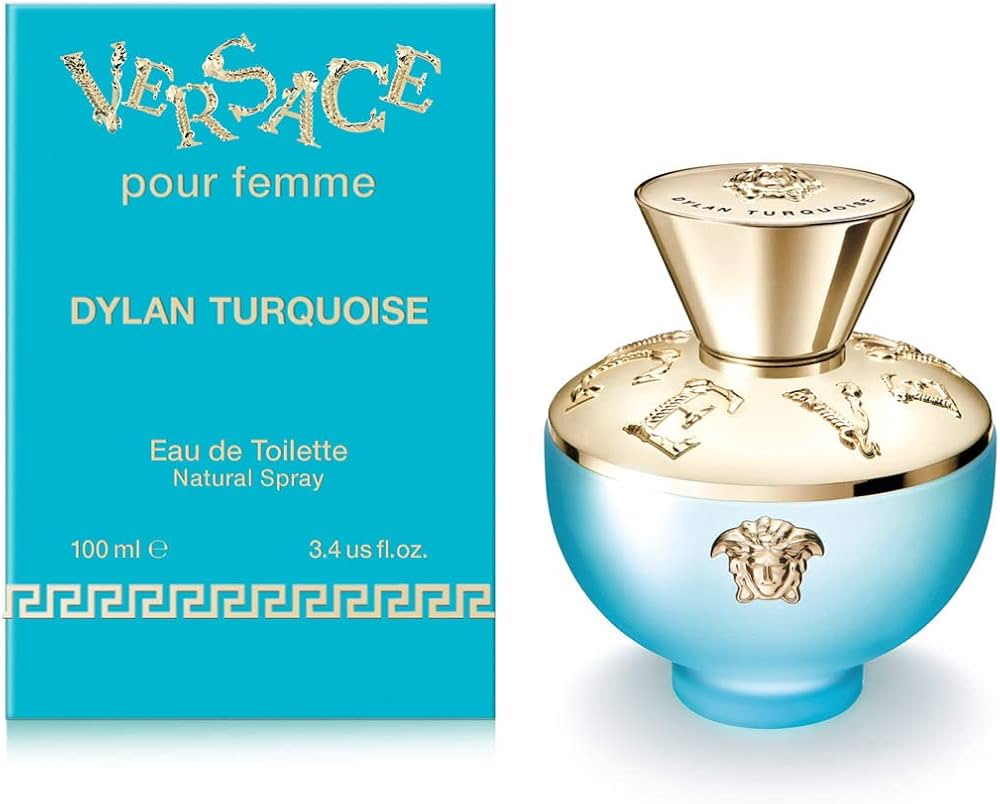 Versace Pour Femme Dylan Turquoise Eau De Toilette for Women Perfume 100ml Women Scent