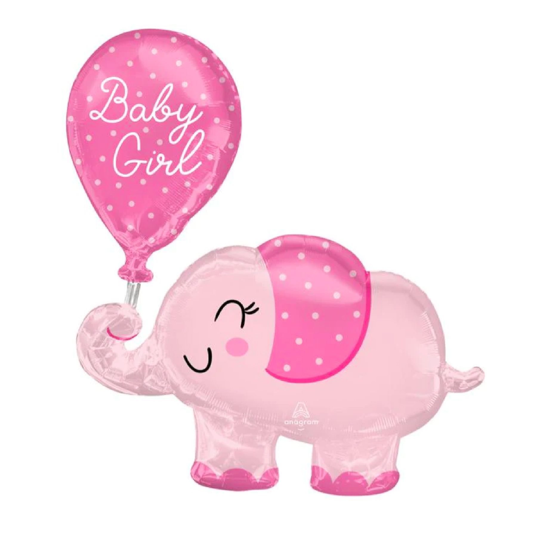 Wanna Party Large ShaPe Baby Girl ElePhant Balloon
