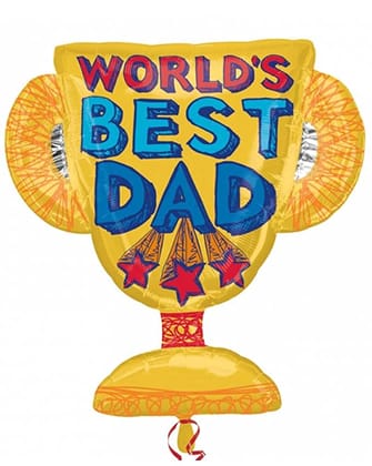 Wanna Party 26 Worlds Best Dad TroPhy XL P30