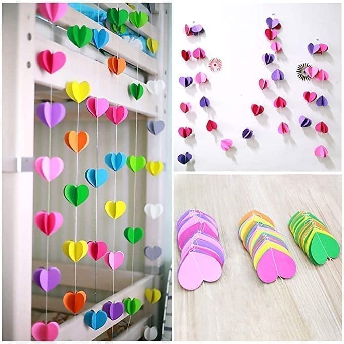 Wanna Party Heart 3D String Decoration -1PC