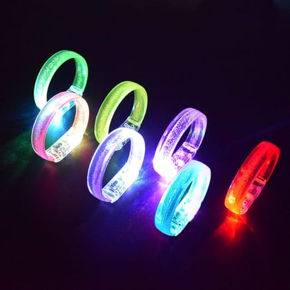 Wanna Party LED Wrist Band Yellow Color-1PC