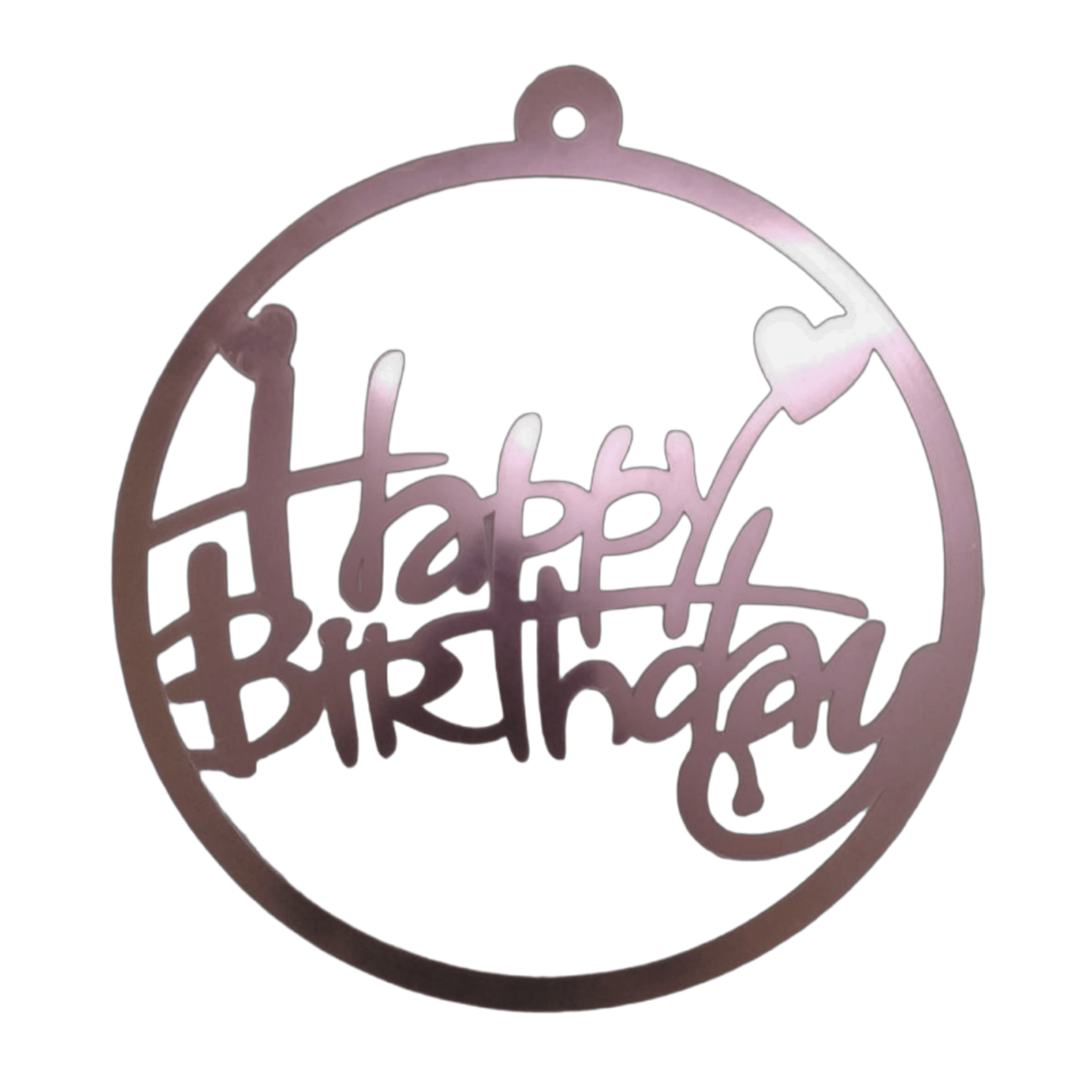 Wanna Party HaPPy Birthday Hanging Rose Gold 16"