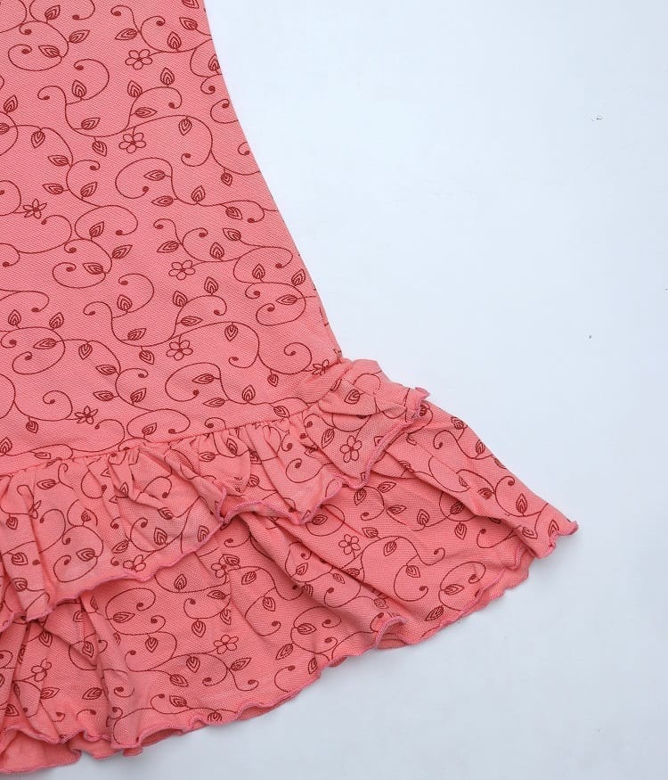 GIRLS AOP FROCK  STYLISH FROCK