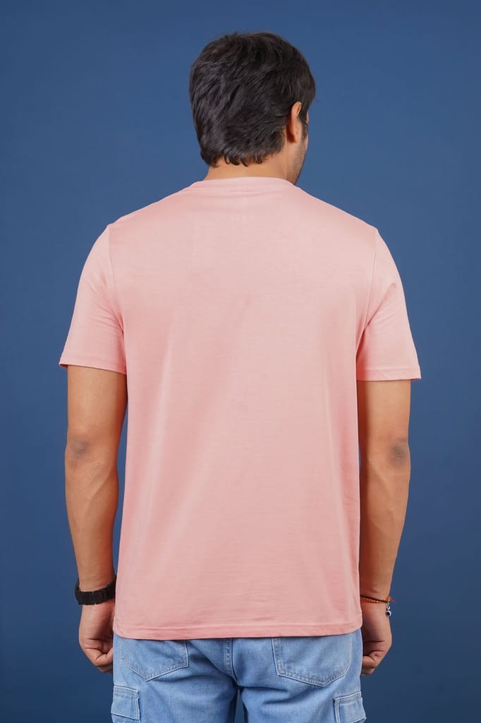 Men's Rose Tan Pima Cotton Crew Neck