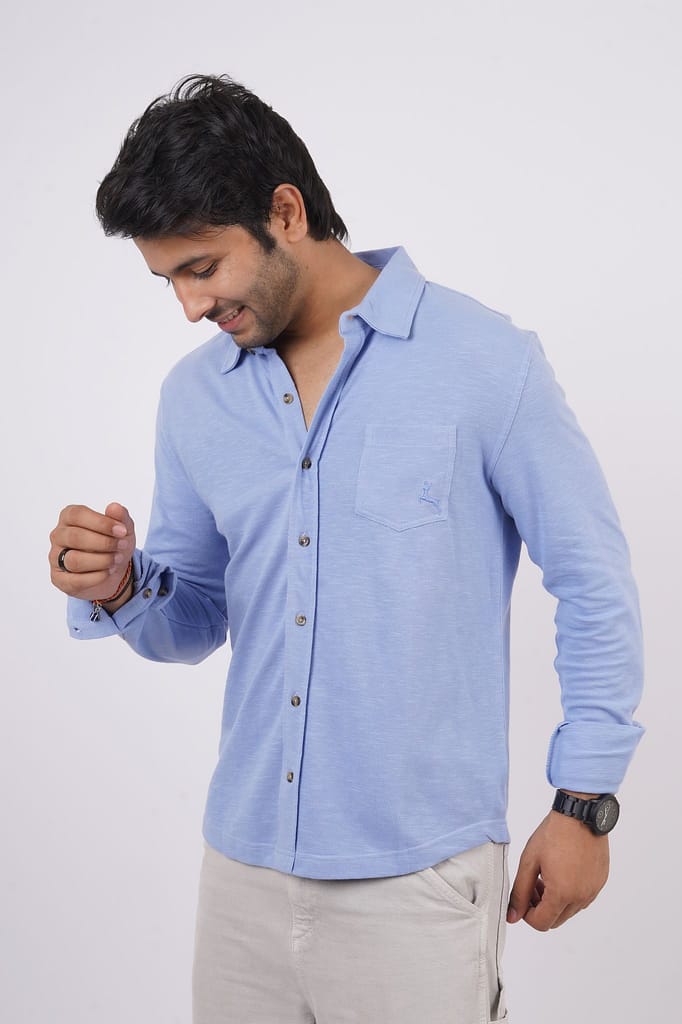 Men's Lavender Polo T-Shirt