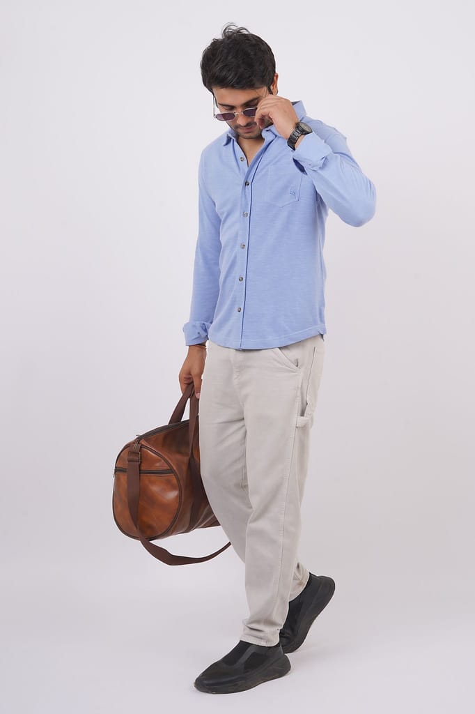 Men's Lavender Polo T-Shirt