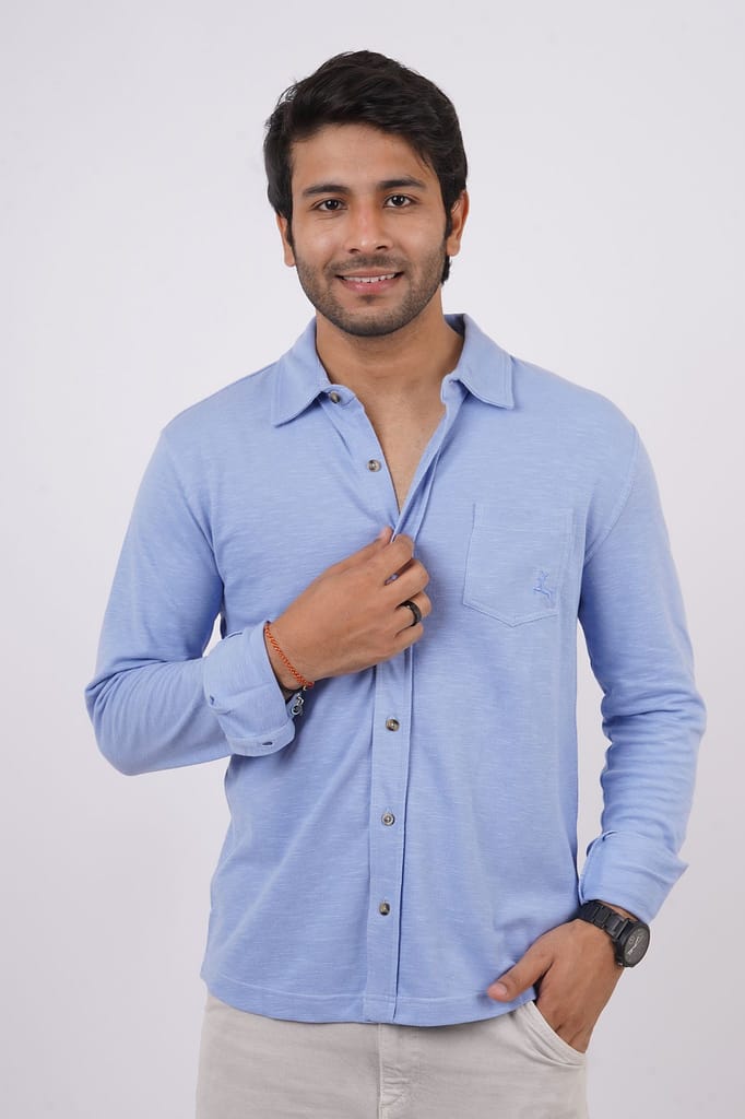 Men's Lavender Polo T-Shirt