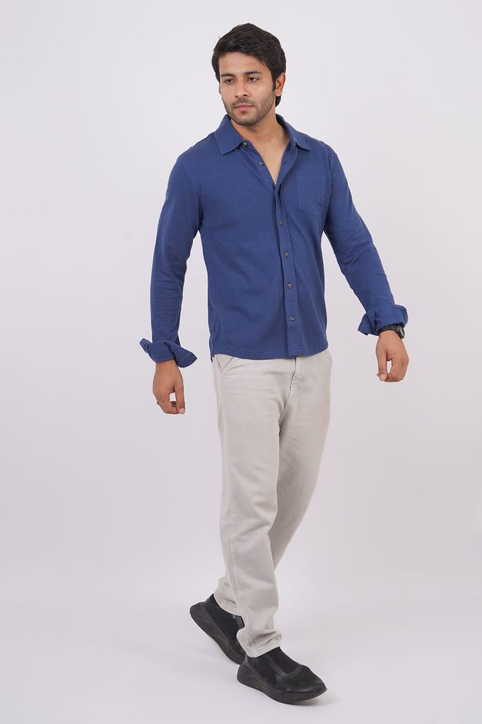 Men's Navy Polo T-Shirt