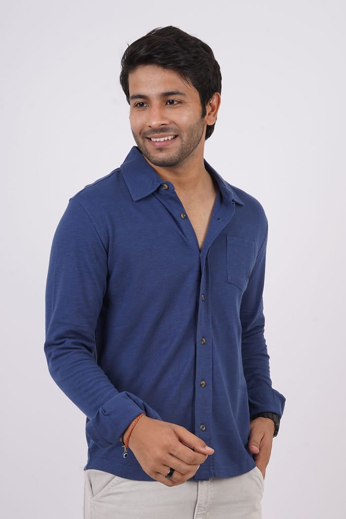 Men's Navy Polo T-Shirt