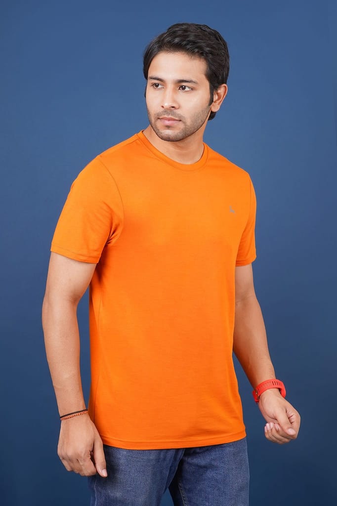 Men's Marmalade Pima Cotton Crew Neck with Logo