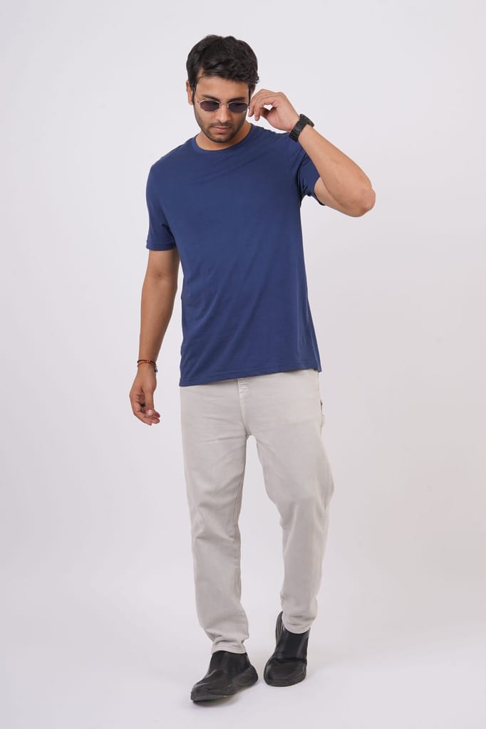 Men's Insignia Blue S/J Crew Neck