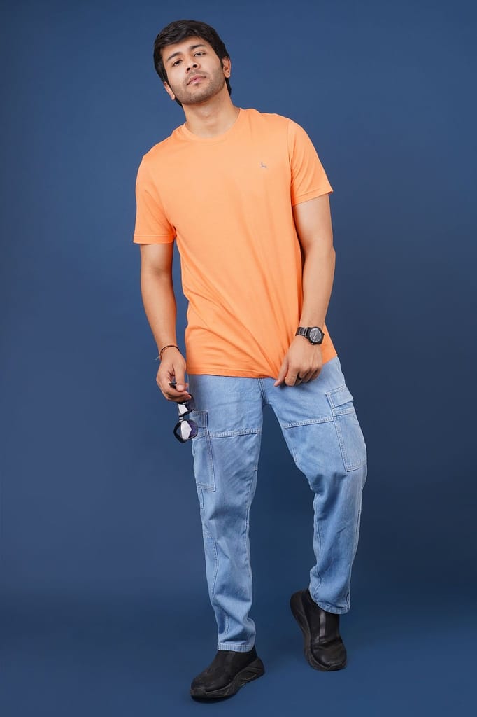 Men's Autumn Sunset S/J Crew Neck