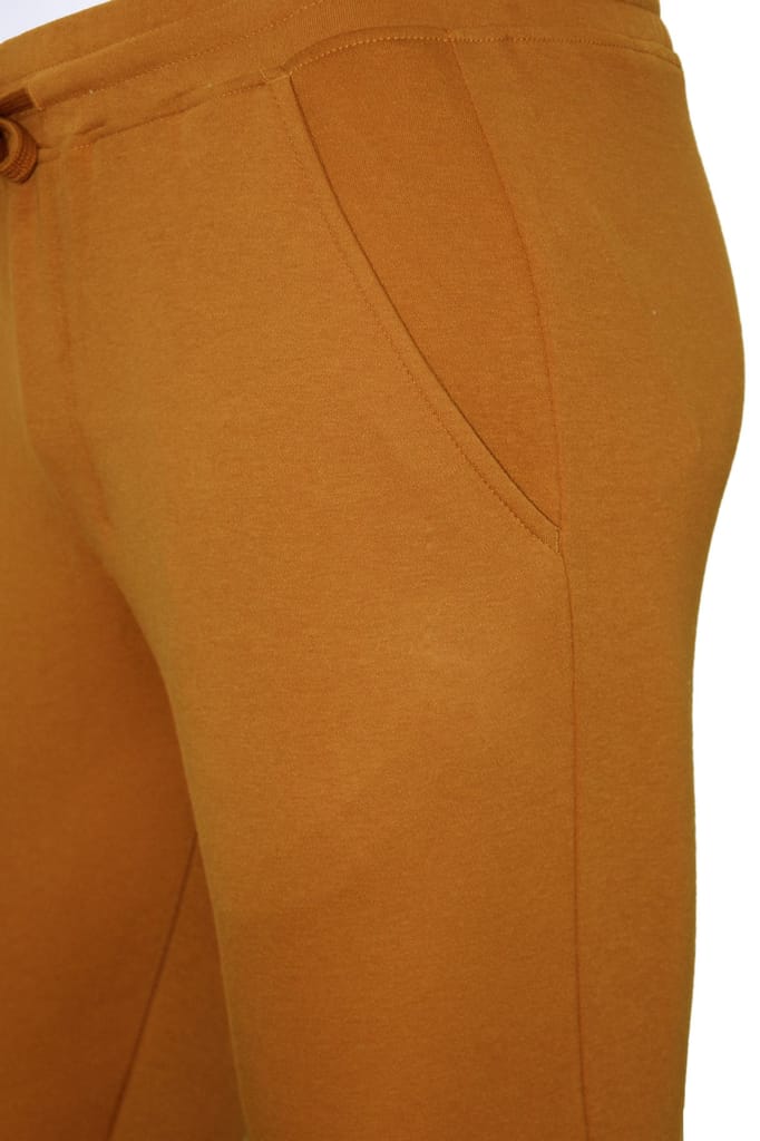 Men's Rubber Enzyme Finish Solid Joggers