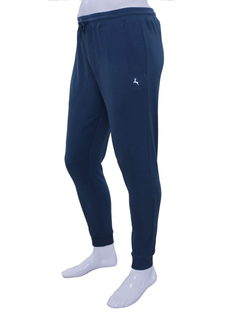 Men's Dark Blue Enzyme Finish Joggers