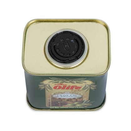 MA Olife Olive Massage Oil | Cooking Oil – Pure Olive Oil, 100ml Tin – For Skin, Hair, Cooking and Multipurpose Benefits