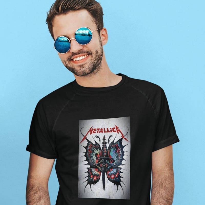 Best Men EqualLife Printed T Shirts-Tribute to Metallica-Rock Music-Design-6-by ZingerTees-Men-E