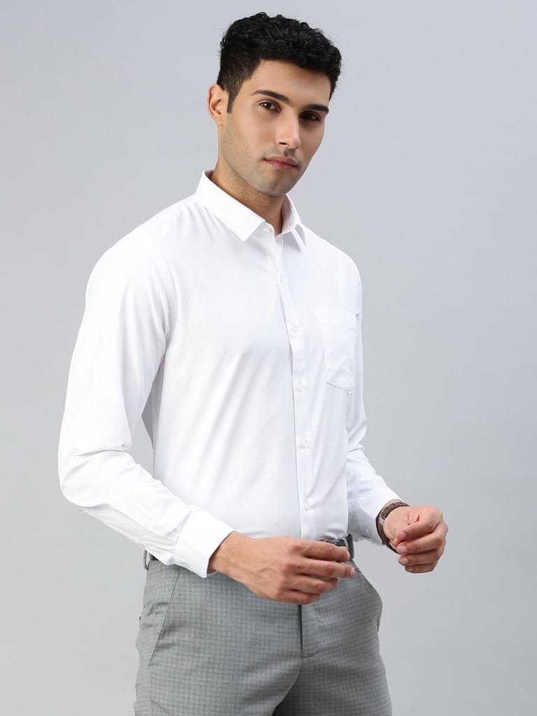 Modern Men Mens Cotton White Shirt Full Sleeves Wewin New (2 Pcs Pack) 2025 at ShopCircuit | OND