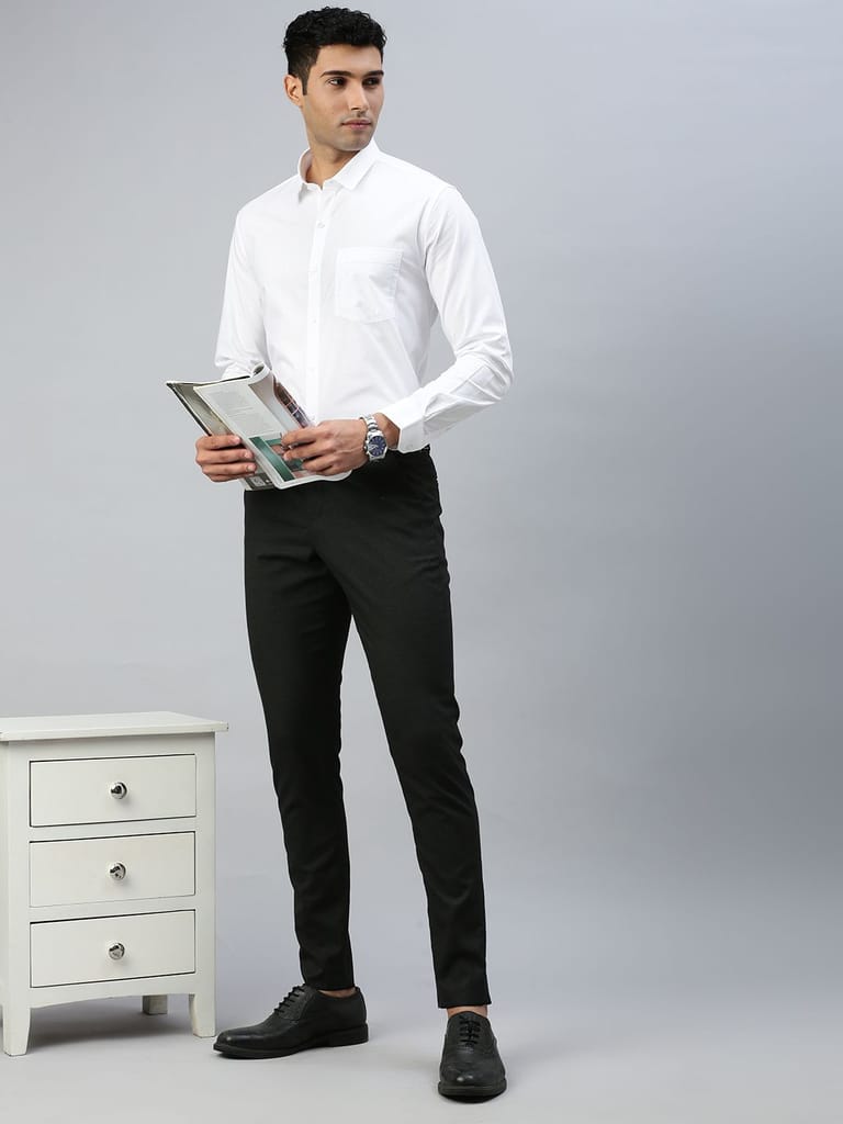 Best Men Mens 100% Cotton Full Sleeves White Shirt Super Faast 2025 at ShopCircuit | ONDC