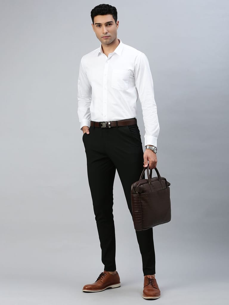 Exclusive Men Mens Stain Proof White Shirt Full Sleeves Clean White 2025 at ShopCircuit | ONDC