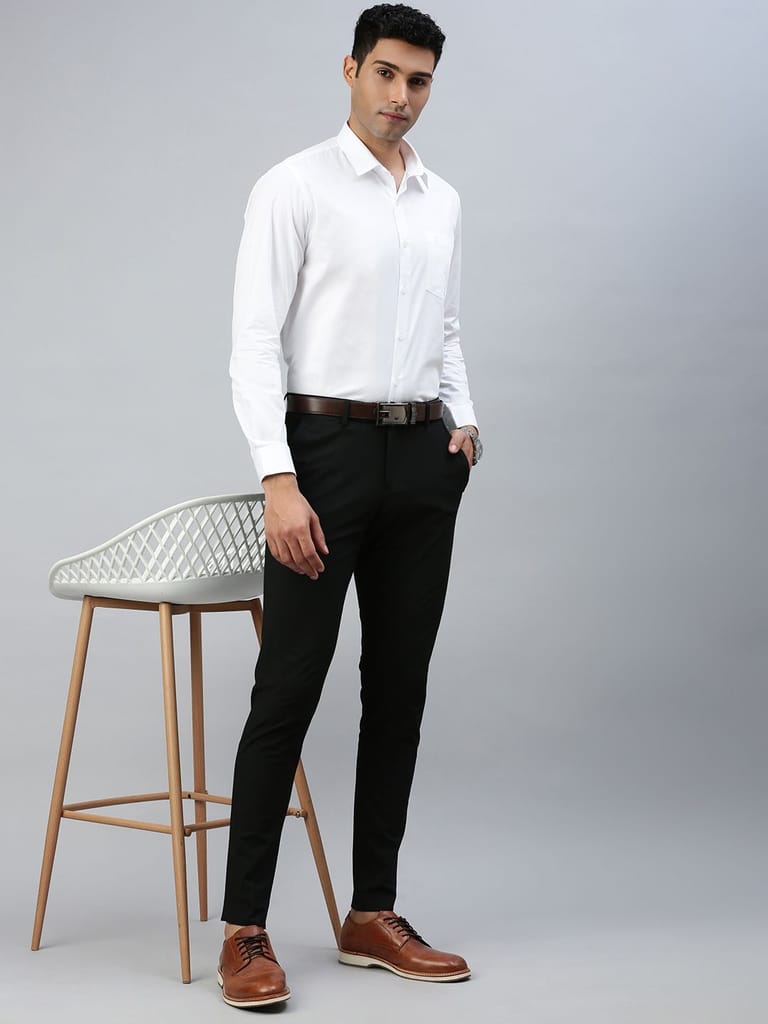 Best Men Mens 100% Cotton White Shirt Full Sleeves Cool Cotton 2025 at ShopCircuit | ONDC