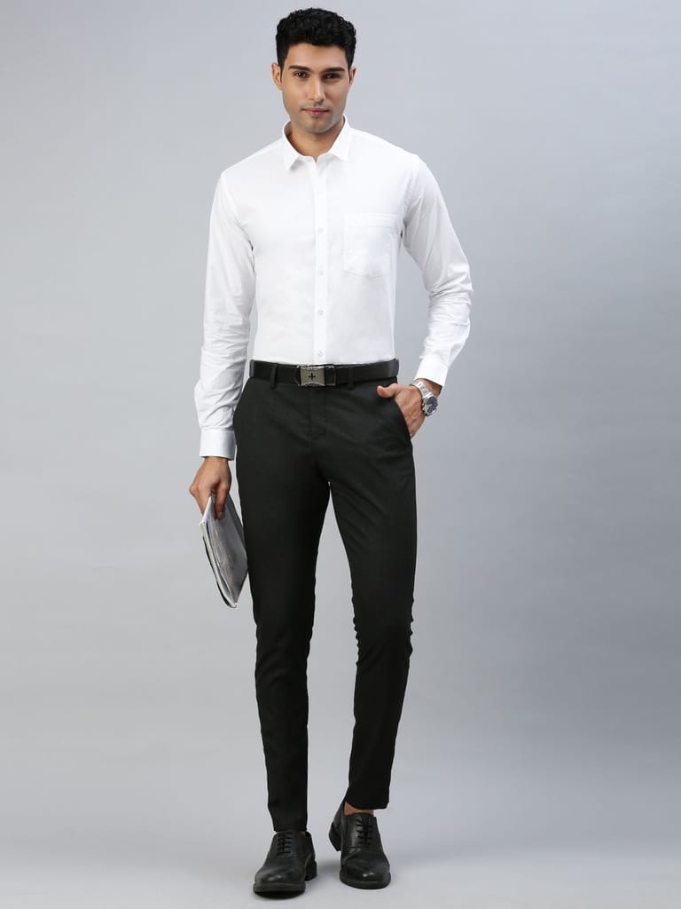 Sophisticated Men Mens 100% Cotton White Shirt Full Sleeves Breeze Cotton 2025 at ShopCircuit | 