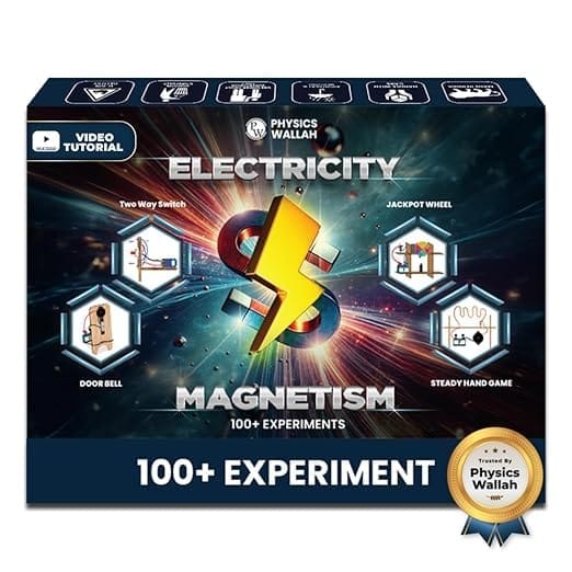 PW Science Experiment Kit of Electricity and Magnetism for Girls and Boys | 100+ Science Experiment with Video Tutorials