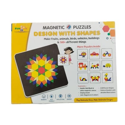Magnetic Puzzle |   Cardboard  |   Educational Toys| 3+ Years PID52125