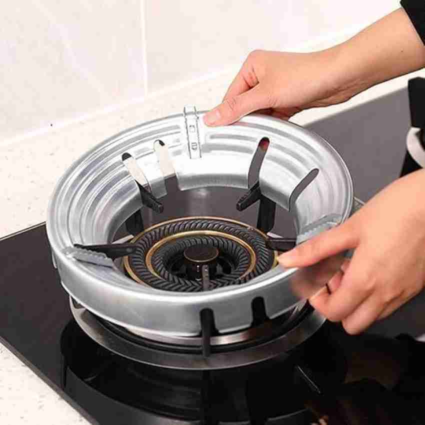 Universal Gas Stove Burner Cover, Aluminum Alloy Heat Diffuser