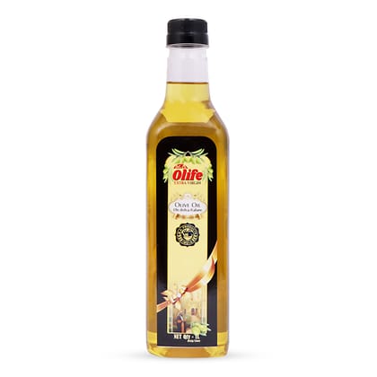 M A Olife Extra Virgin Olive Cooking Oil | Massage Oil – Pure Olive Oil, 1 Litre  Bottle – For Skin, Hair, and Multipurpose Benefits