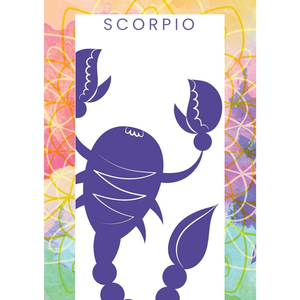 New Women EqualLife Pure Cotton Bio-Washed T-Shirt Chest Printed-Zodiac Sign Series-2-SCORPIO De