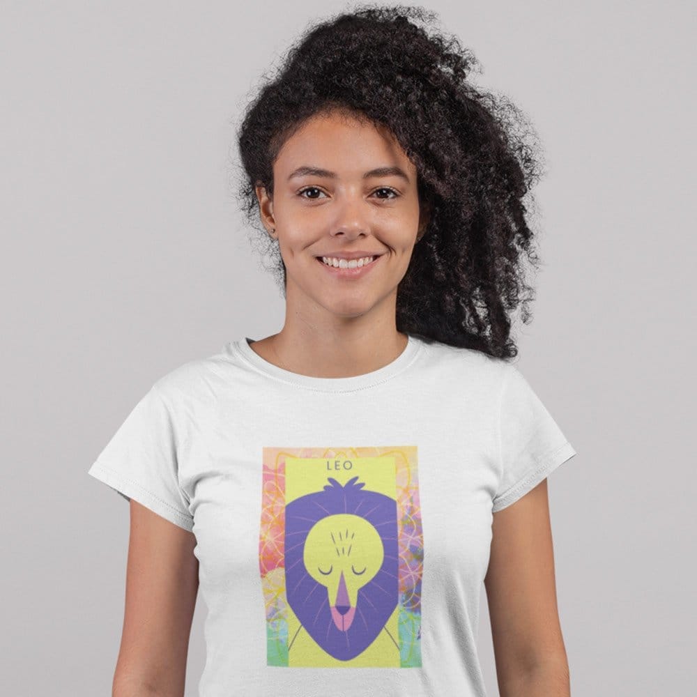 Sophisticated Women EqualLife Pure Cotton Bio-Washed T-Shirt Chest Printed-Zodiac Sign Series-2-