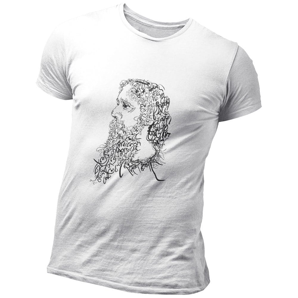 Premium Men EqualLife Pure Cotton Bio-Washed Chest Printed T-Shirt - Bengali Collection - Rabind