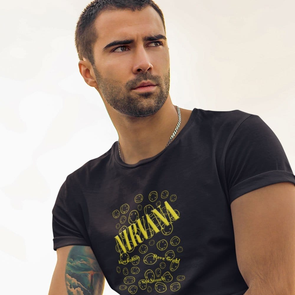 Modern Men EqualLife Pure Cotton Bio-Washed T-Shirt Chest Printed-Legends Series - Tribute to Ro